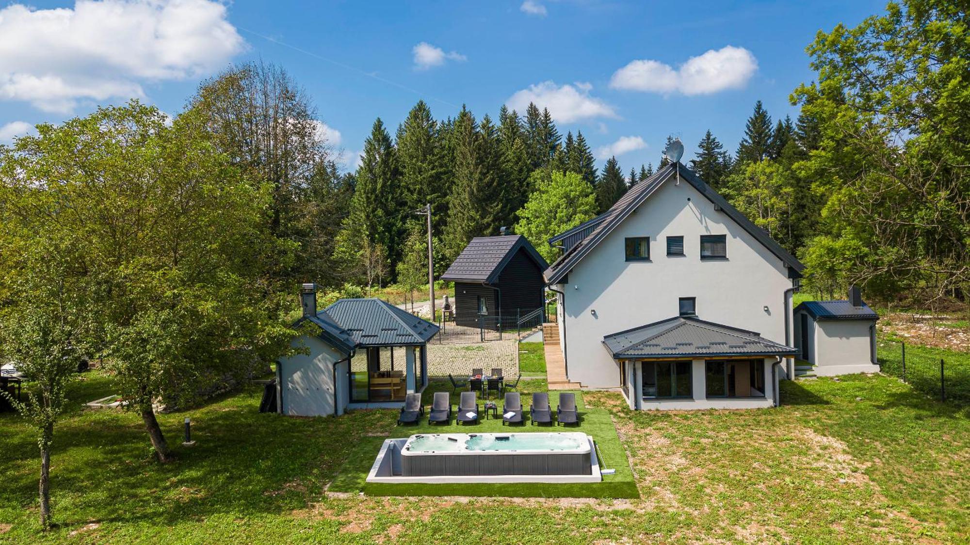 Plitvice House Angelina Villa Saborsko Exteriör bild
